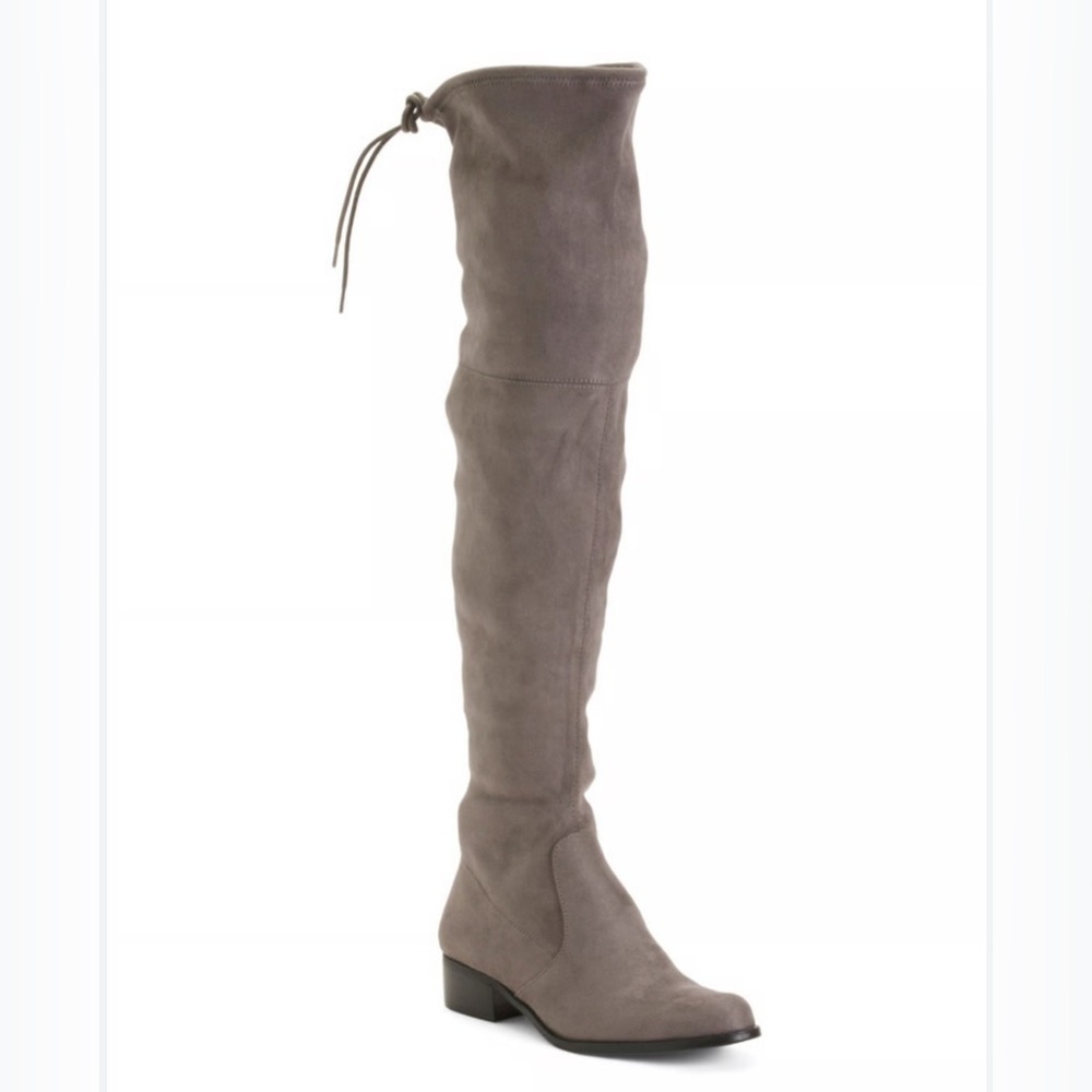 Charles David Tan Heeled Boots, Sz 10